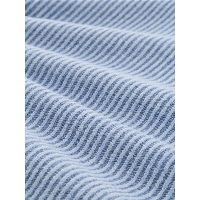 Tom Tailor dames trui ribbel turtlehals 1052050 Blauw
